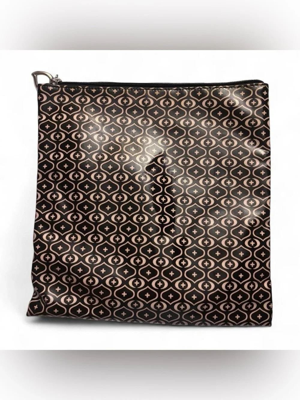 Y2K Gigi Hill Los Angeles Vinyl Makeup Pouch Cosmetic Bag Vintage